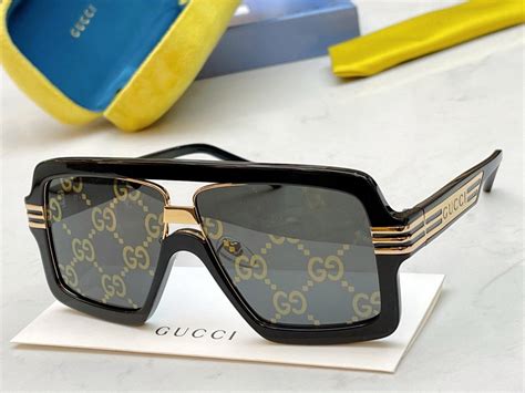 fake gucci sunglasses white|gucci sunglasses original.